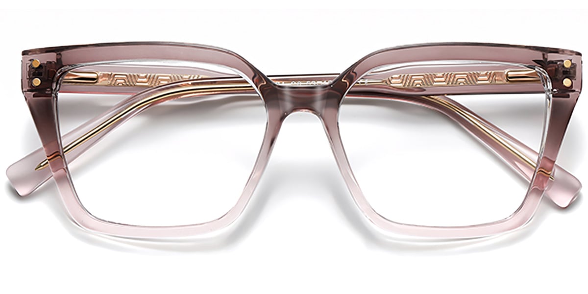 Acetate Square Frame gradient_grey