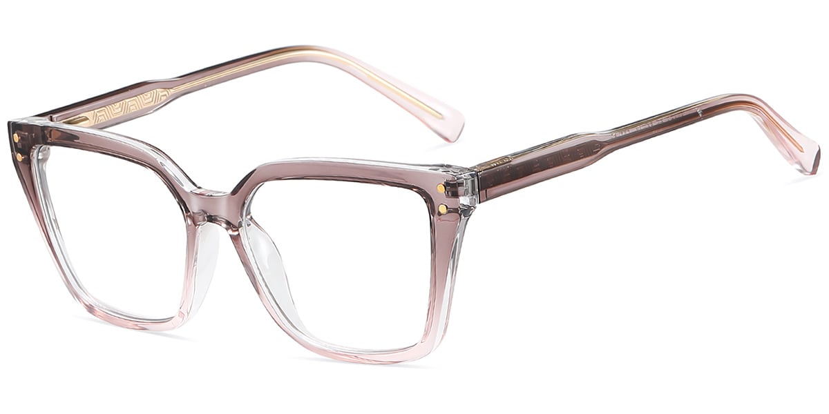 Acetate Square Frame gradient_grey