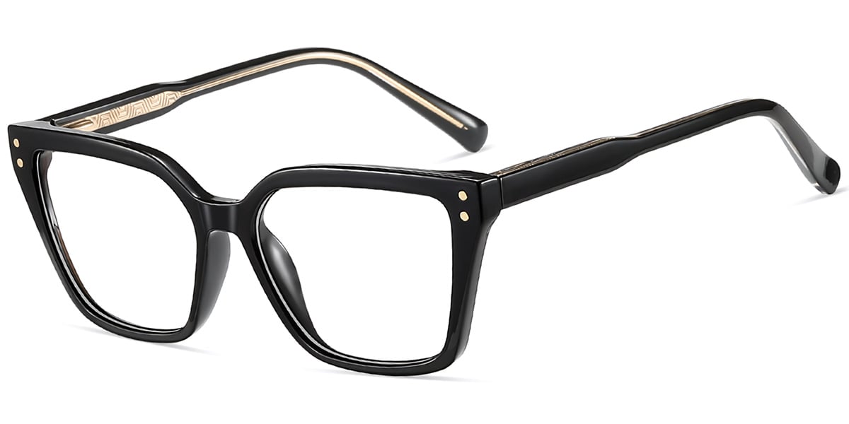 Acetate Square Frame black