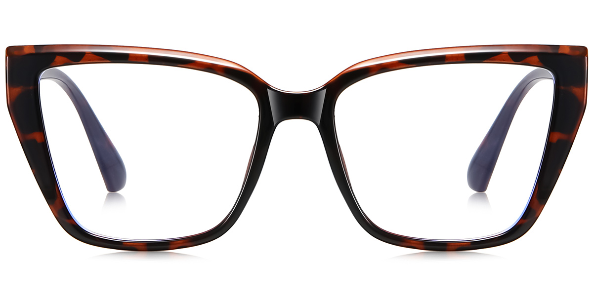 Square Frame pattern-red