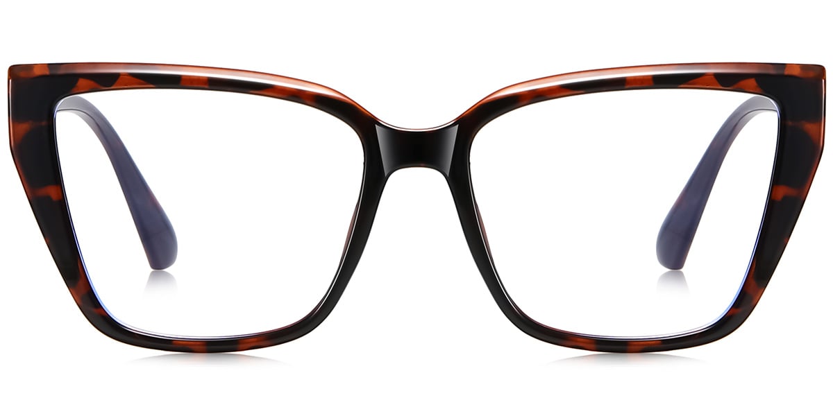 Square Frame pattern-red