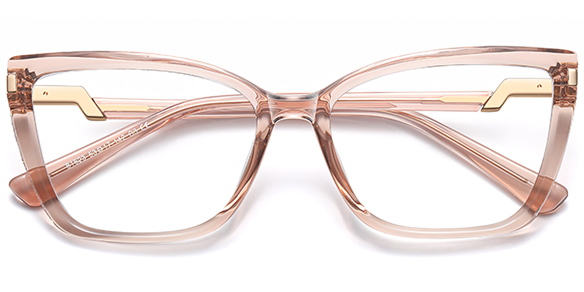 Square Frame translucent-brown