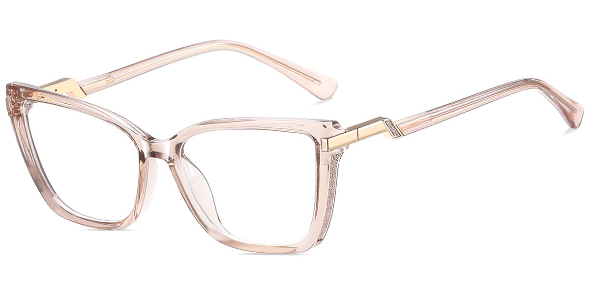 Square Frame translucent-brown