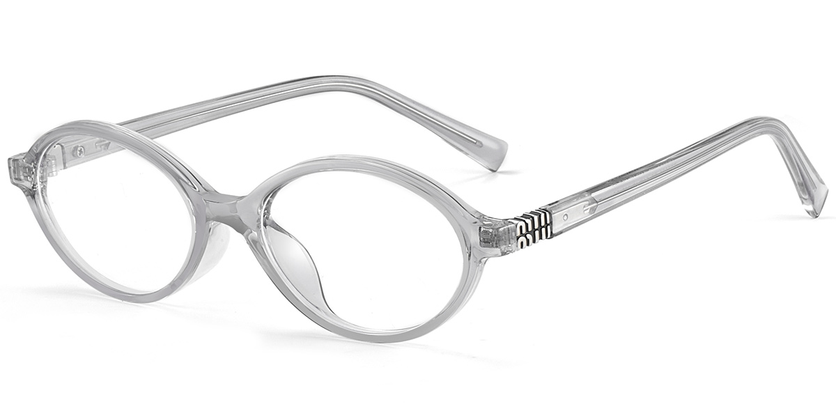 Oval Frame translucent-grey