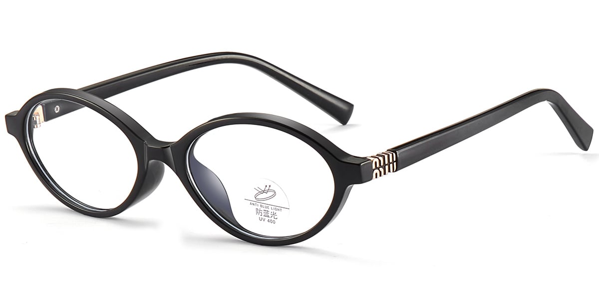 Oval Frame black