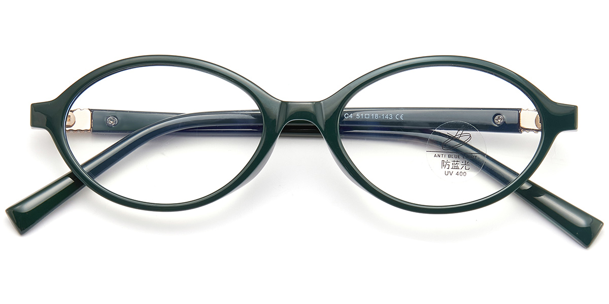Oval Frame green