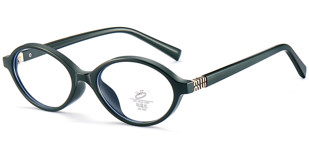 Oval Frame green