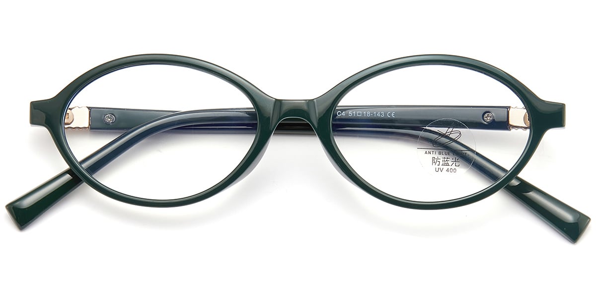 Oval Frame green