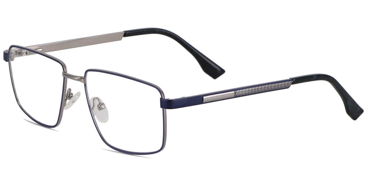 Acetate Square Frame blue
