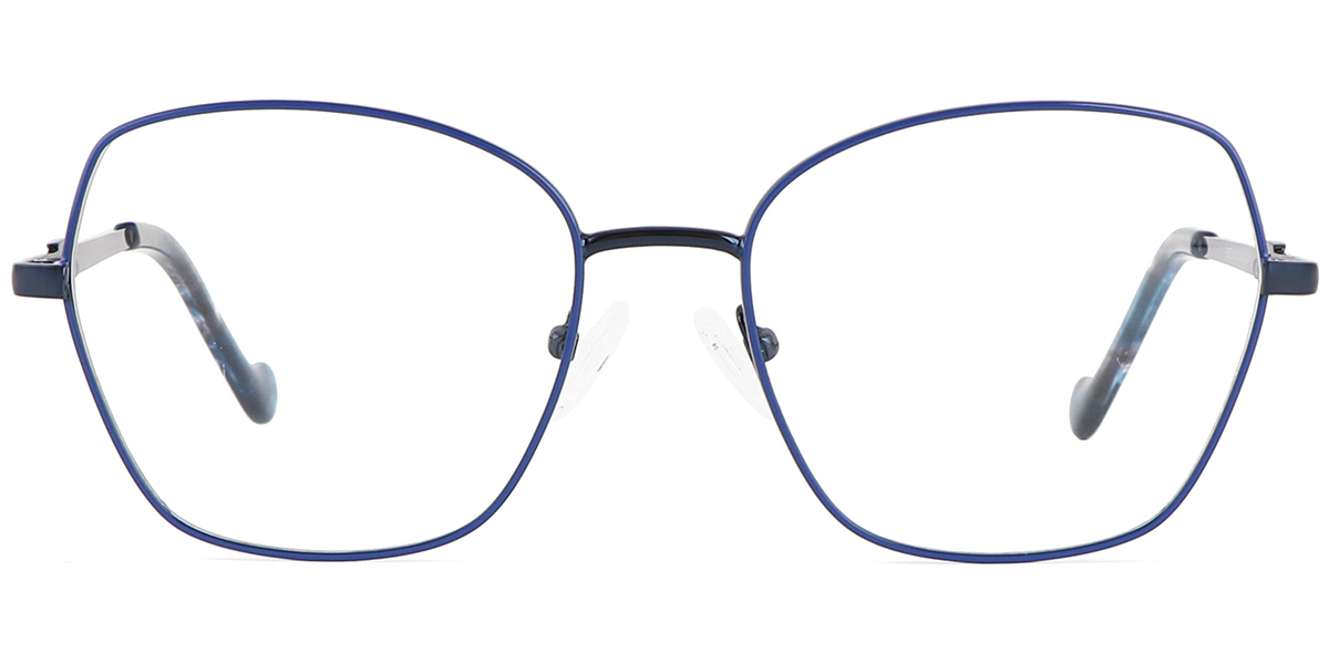 Acetate Square Frame blue