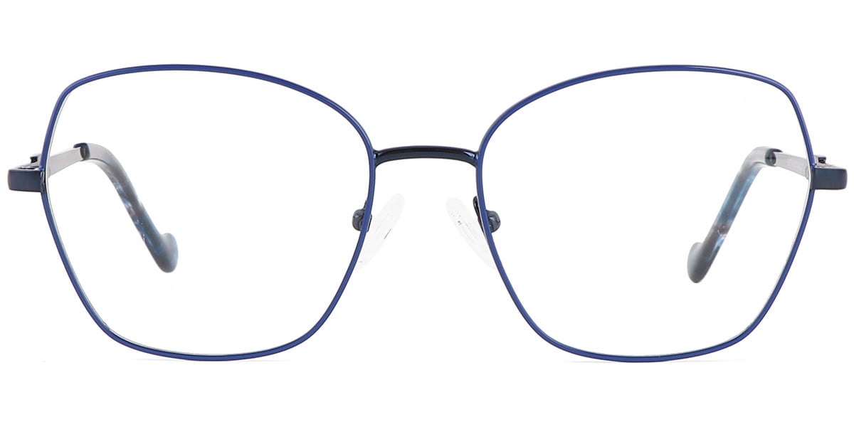 Acetate Square Frame blue