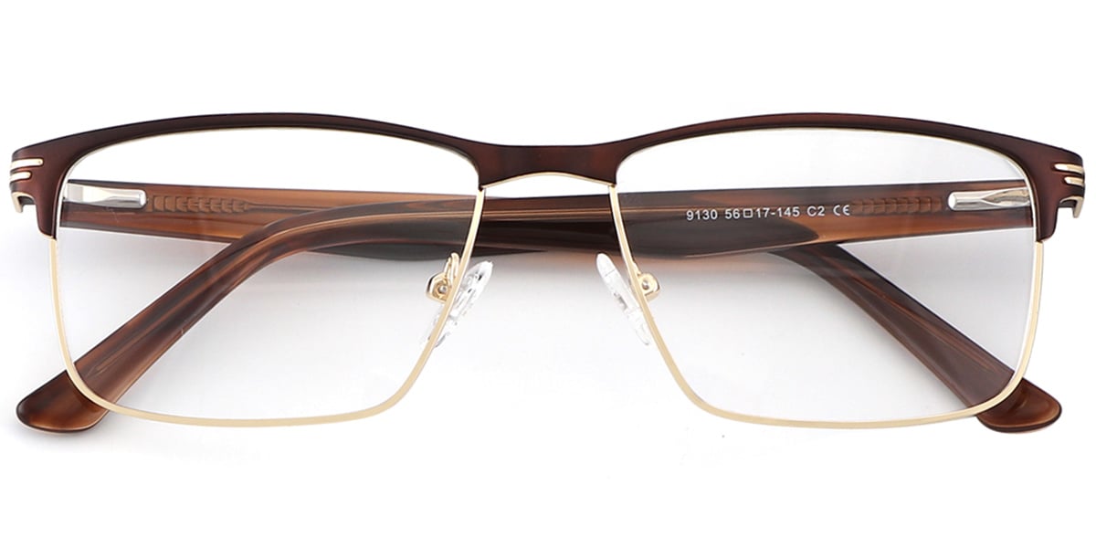 Acetate Rectangle Frame brown