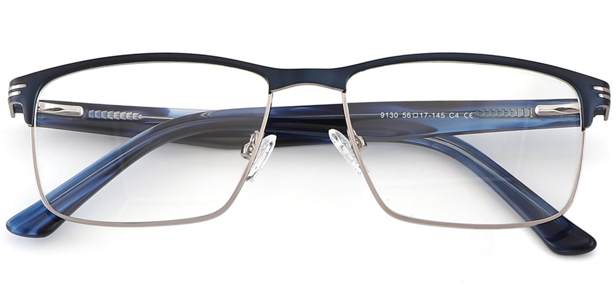 Acetate Rectangle Frame blue