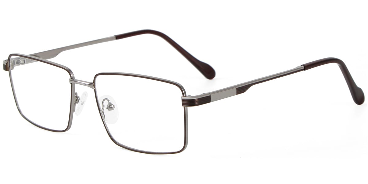 Acetate Rectangle Frame brown