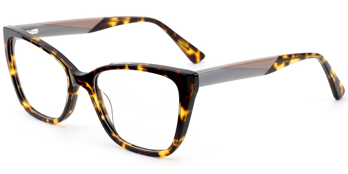 Acetate Cat Eye Frame F9039