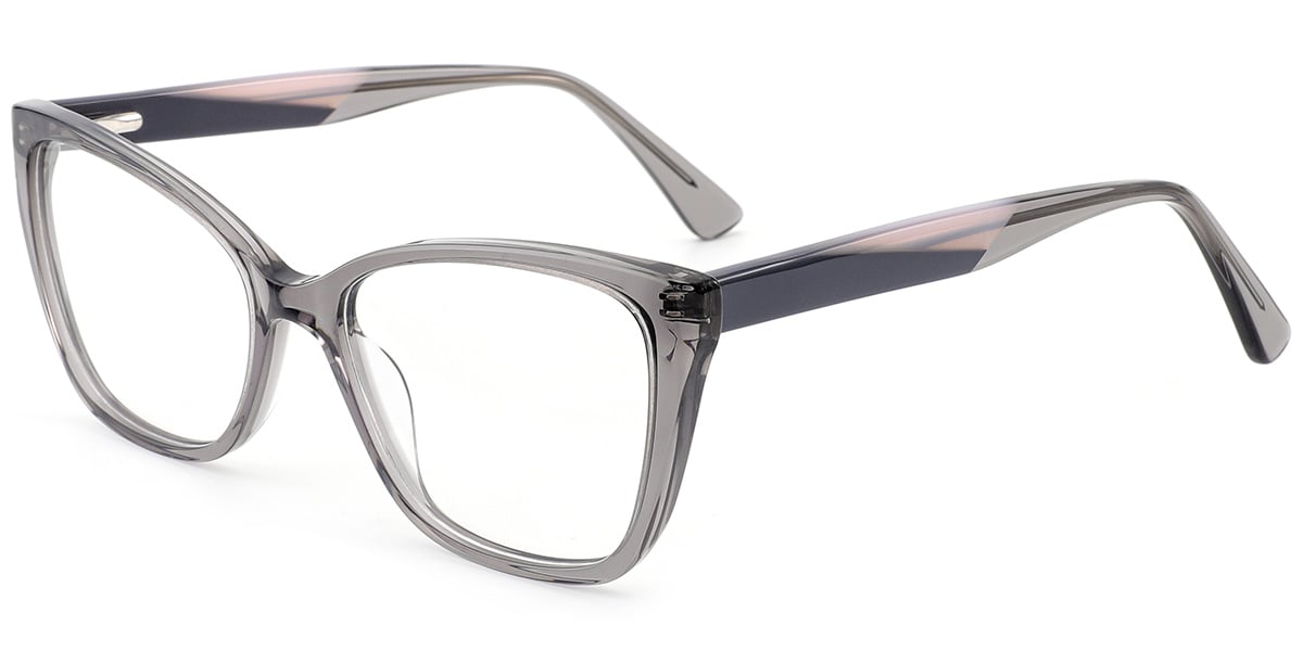 Acetate Cat Eye Frame F9039
