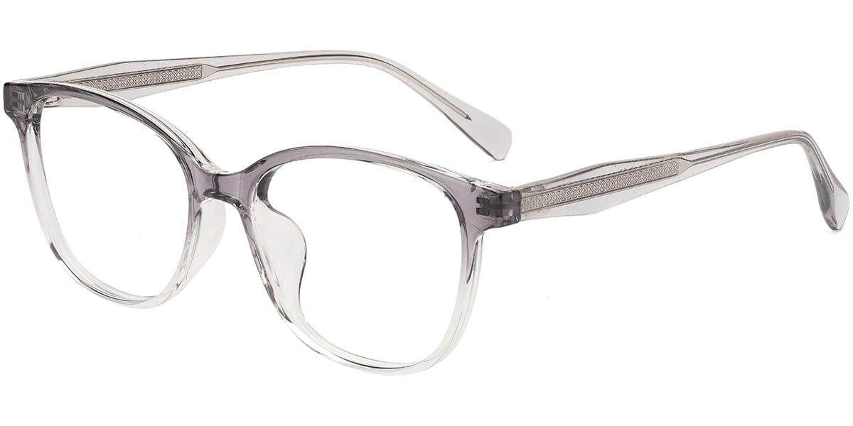 Acetate Square Frame gradient_grey