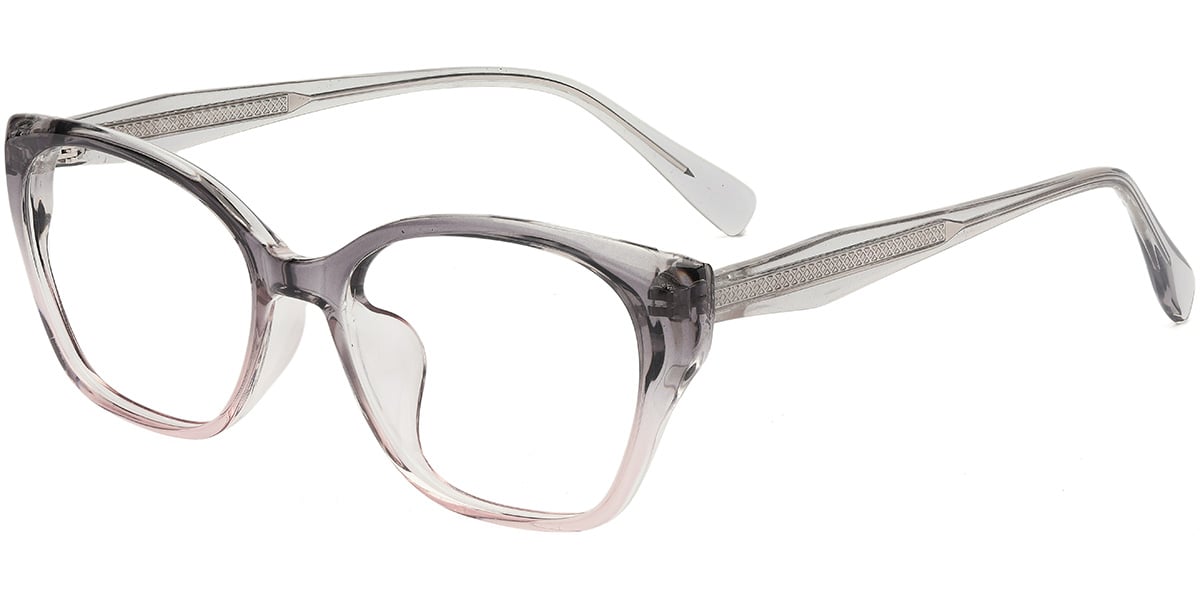 Acetate Square Frame gradient_grey