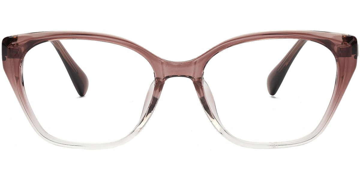 Acetate Square Frame gradient_brown
