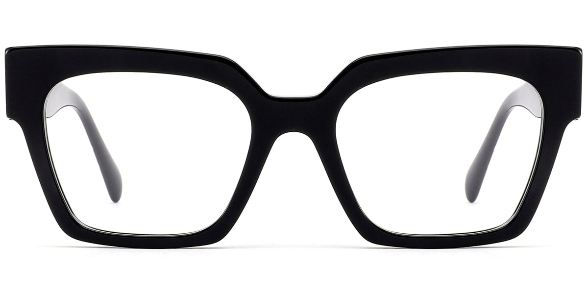 Acetate Square Frame black