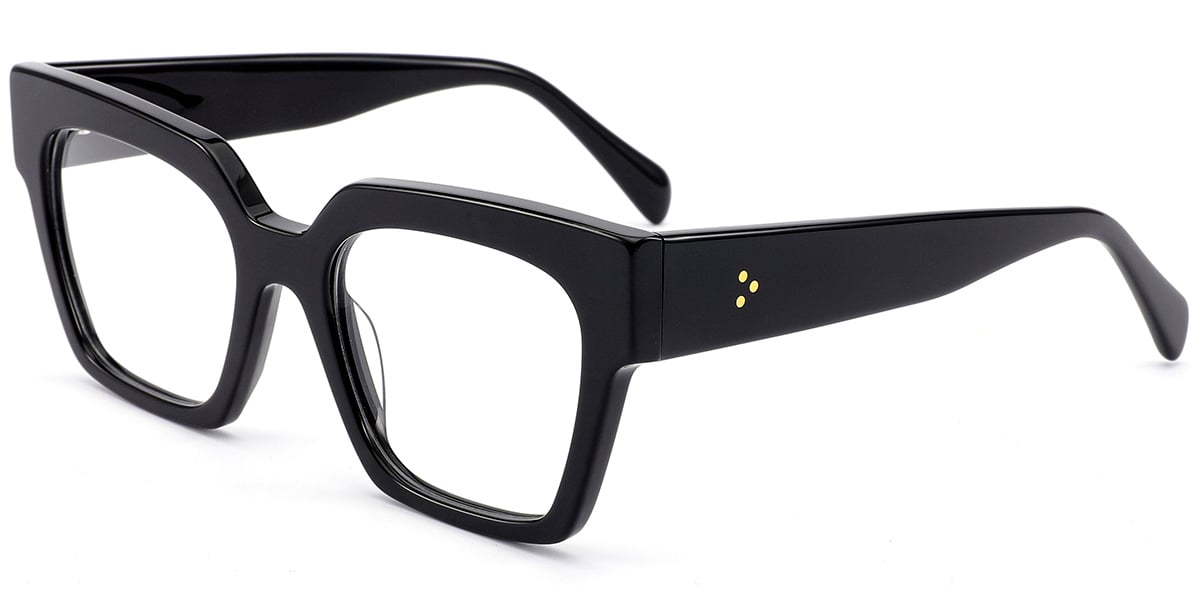 Acetate Square Frame black