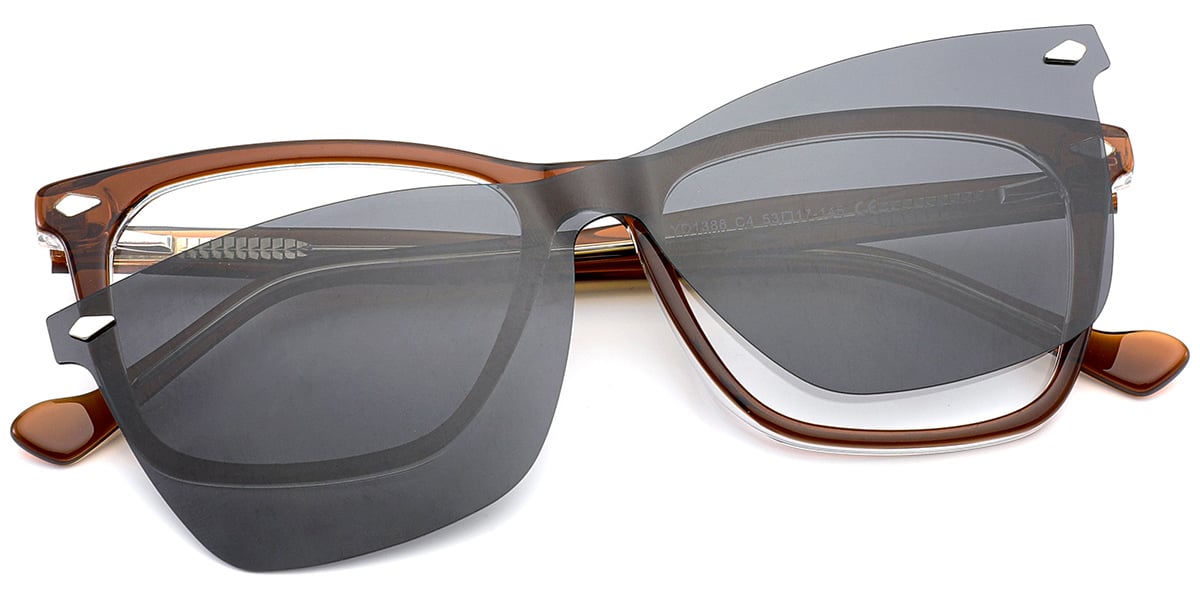 Acetate Rectangle Frame F9083