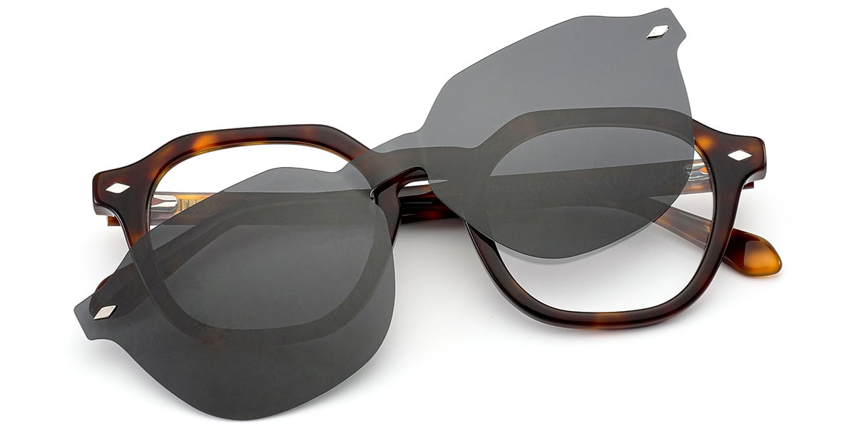 Acetate Square Frame F9086