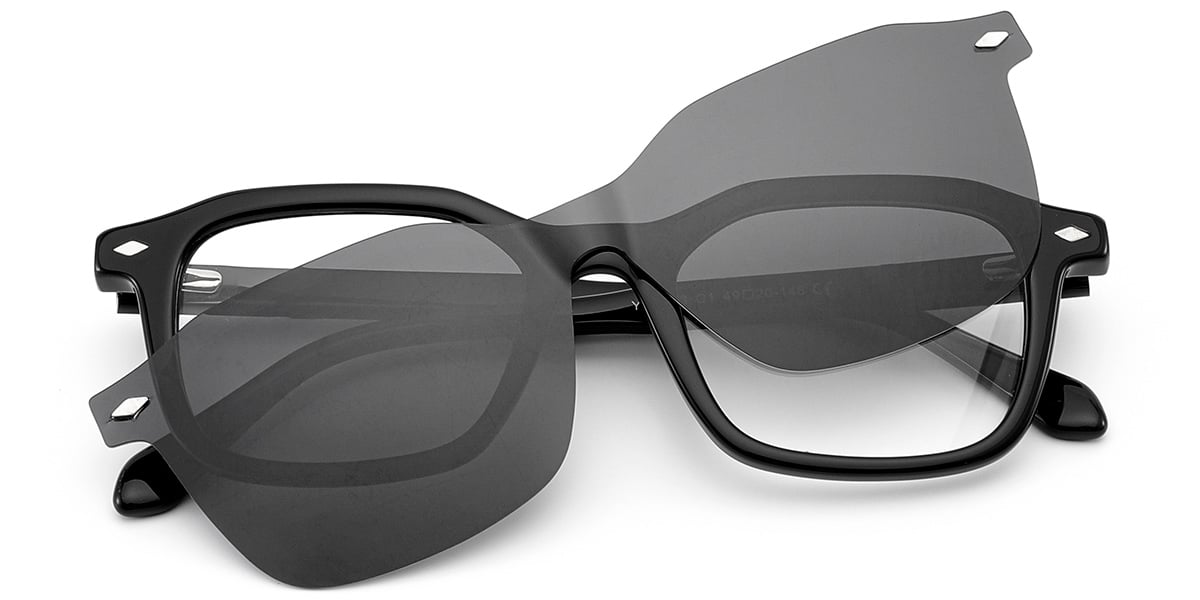 Acetate Square Frame F9087