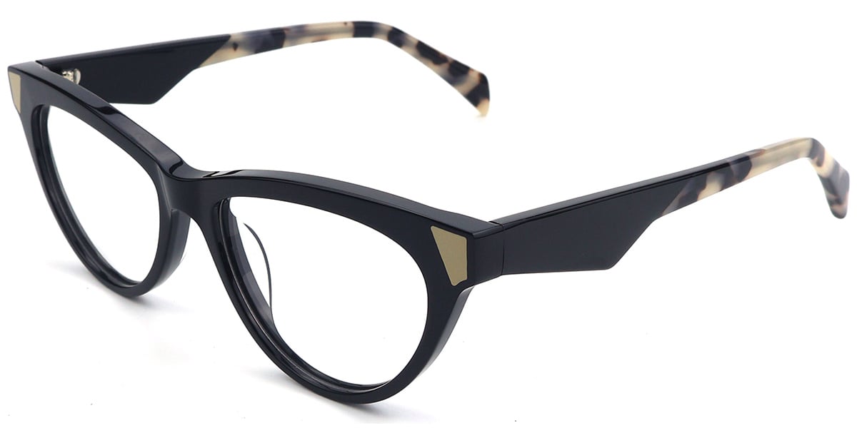 Acetate Cat Eye Frame F9154