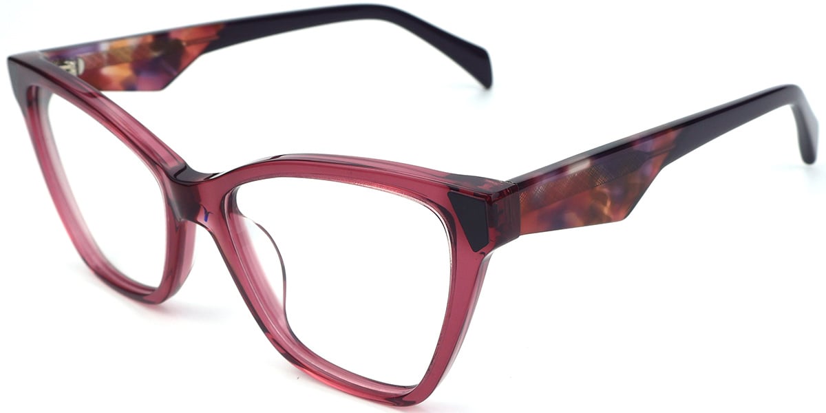Acetate Cat Eye Frame F9155