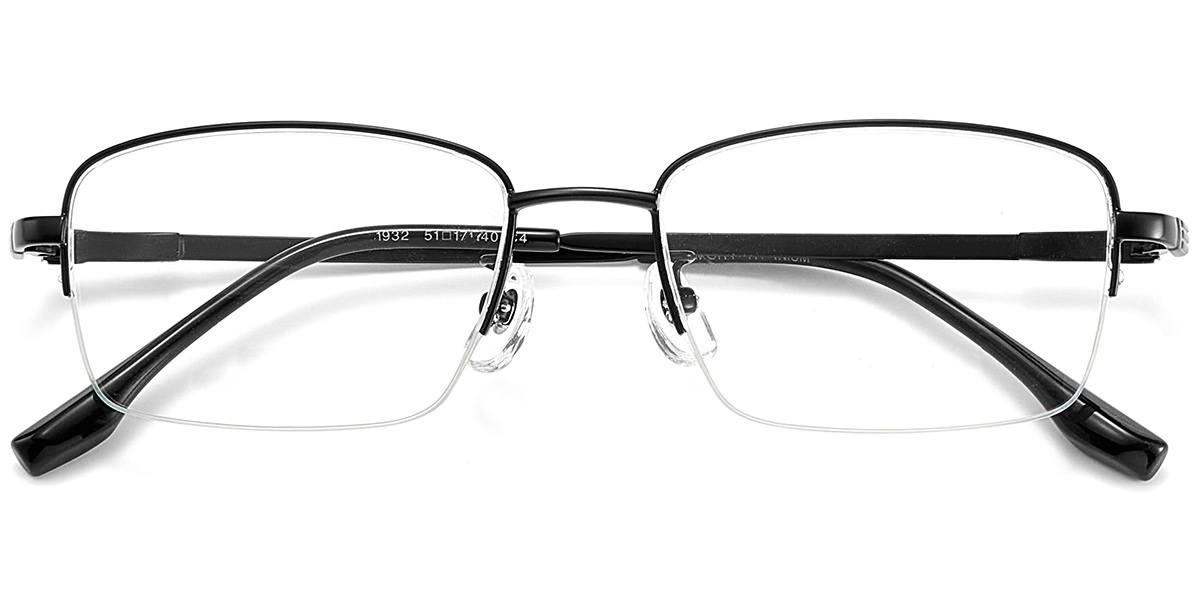 Acetate Rectangle Frame black