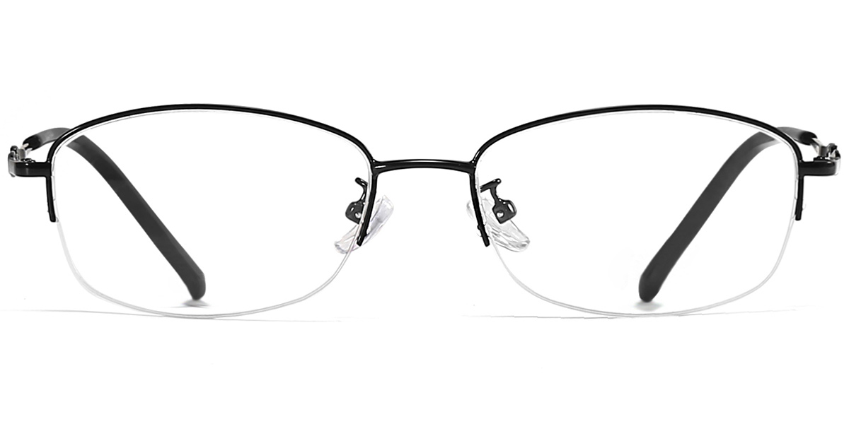 Acetate Oval Frame black