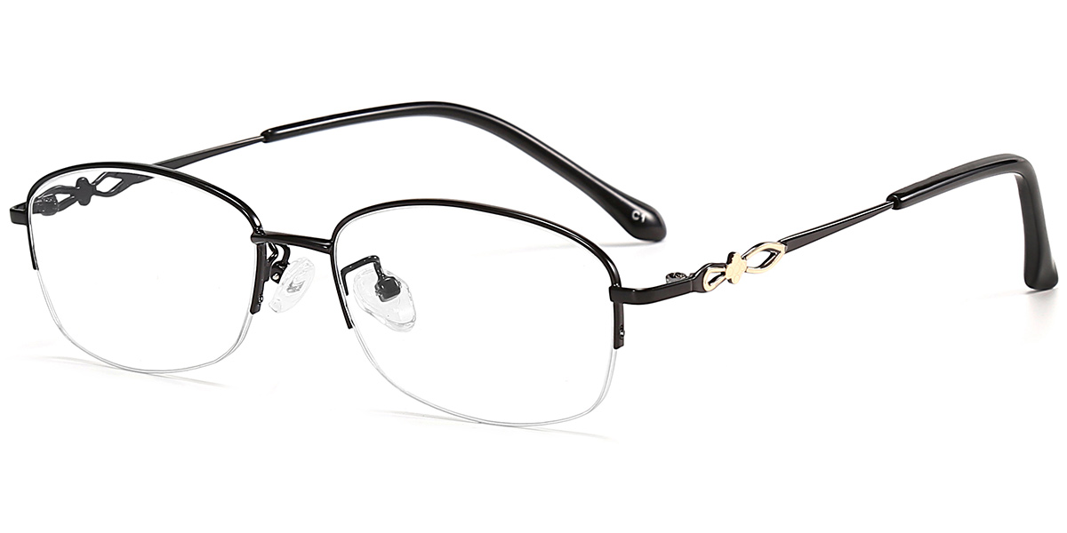 Acetate Oval Frame black