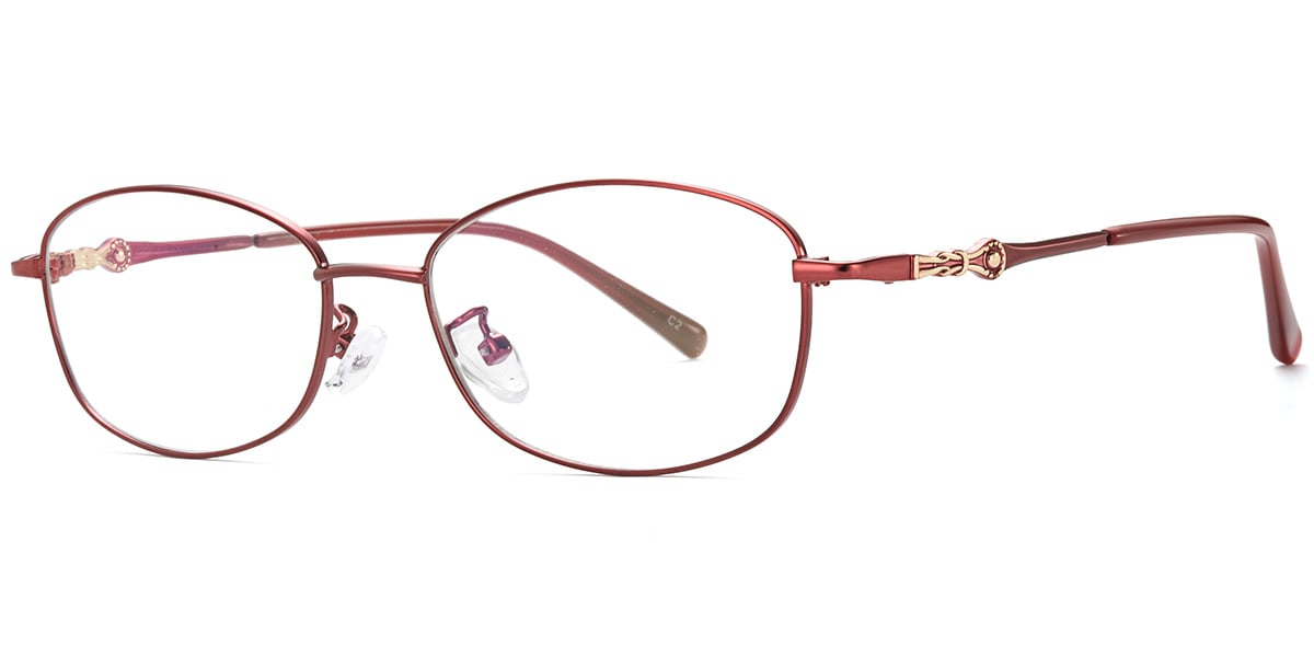 Acetate Oval Frame F9204