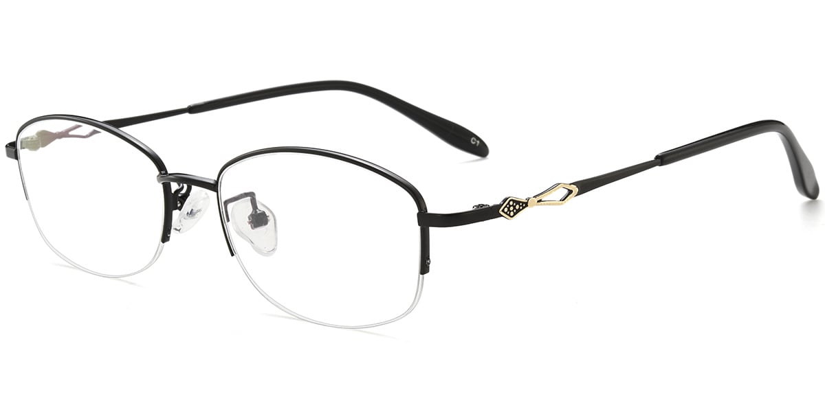 Acetate Oval Frame F9215