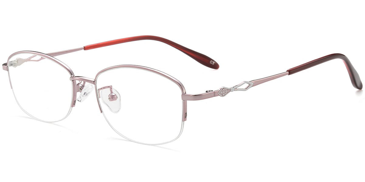 Acetate Oval Frame F9215