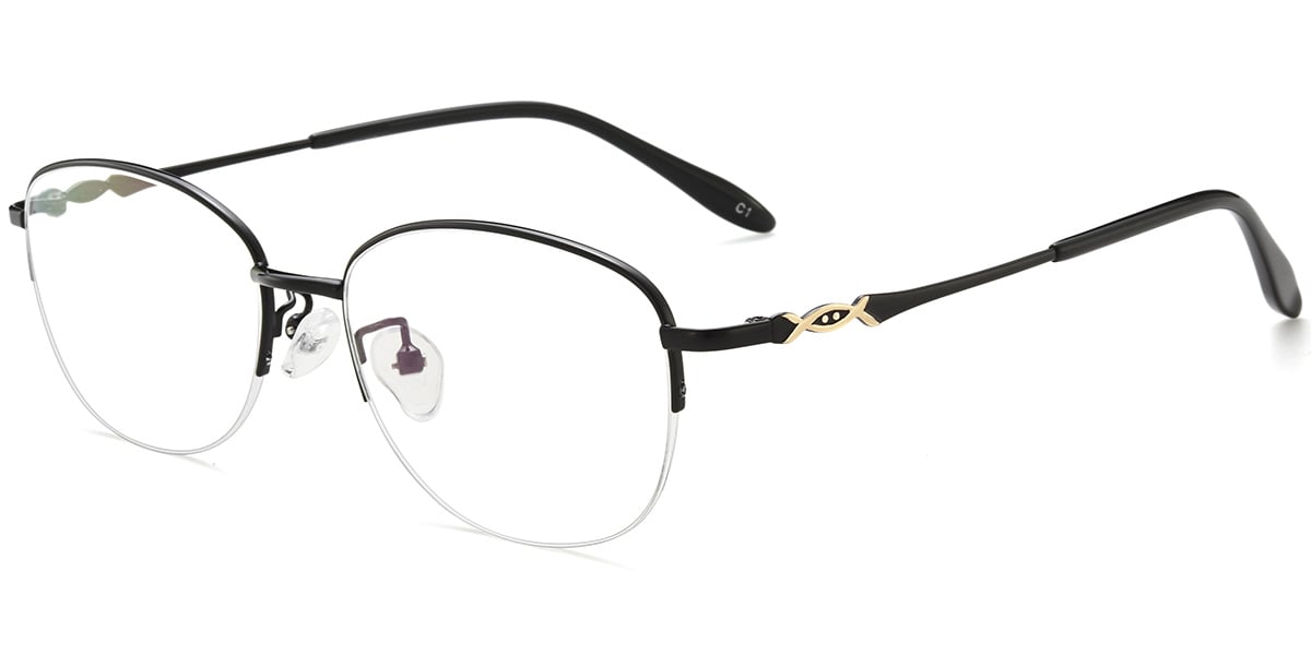 Acetate Oval Frame F9218