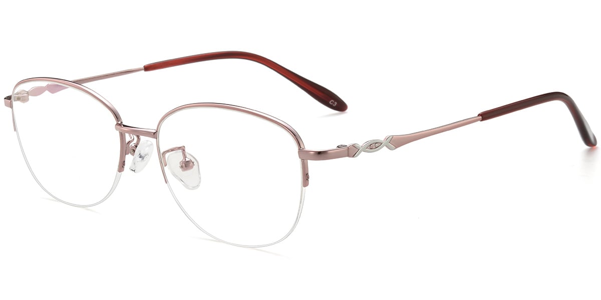 Acetate Oval Frame F9218