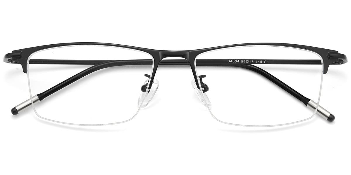 Acetate Rectangle Frame black