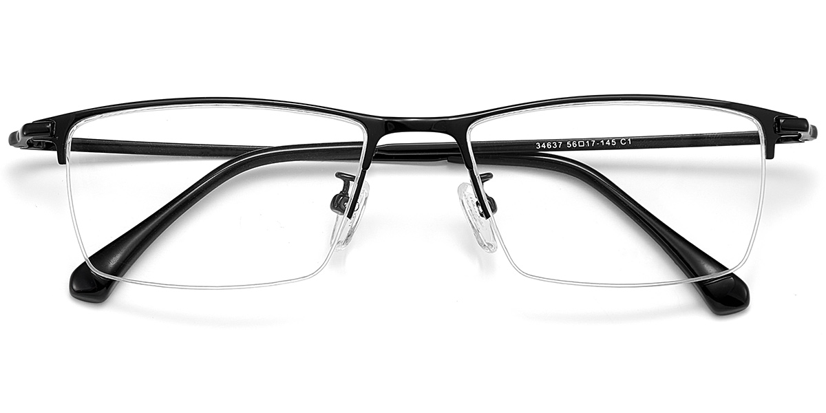 Acetate Rectangle Frame black