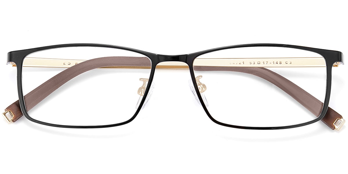 Rectangle Frame black-gold