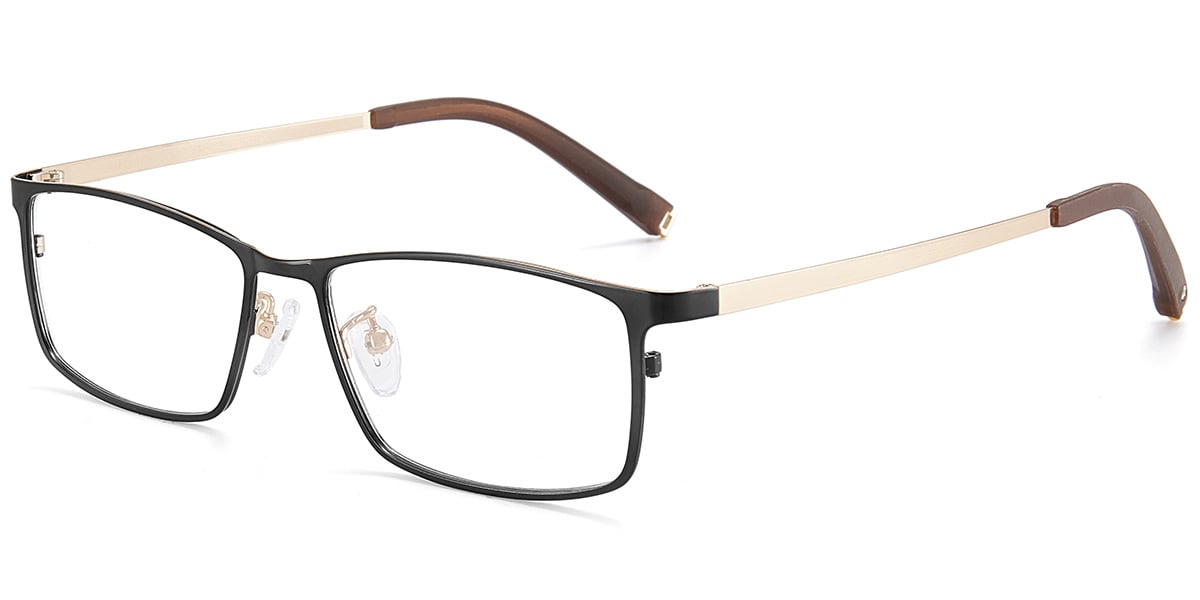 Rectangle Frame black-gold