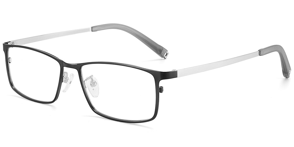 Rectangle Frame black-silver