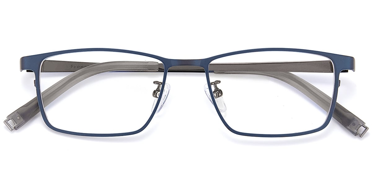 Rectangle Frame gun_metal-blue