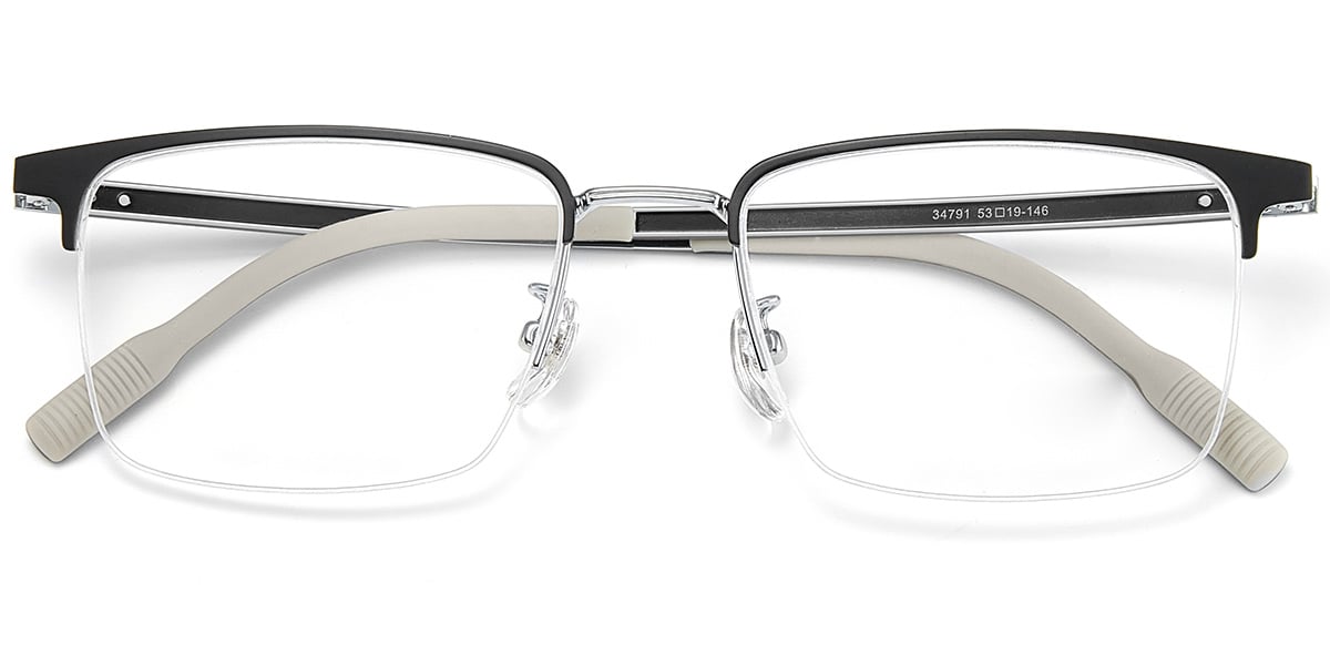 Square Browline Frame F9248