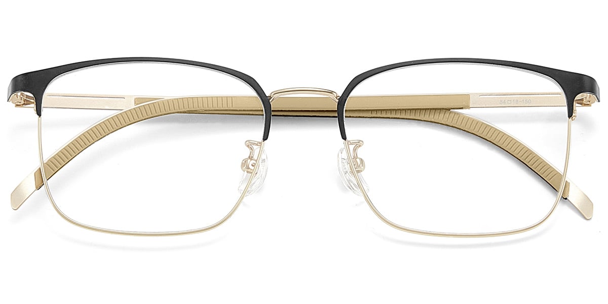 Square Frame black-gold