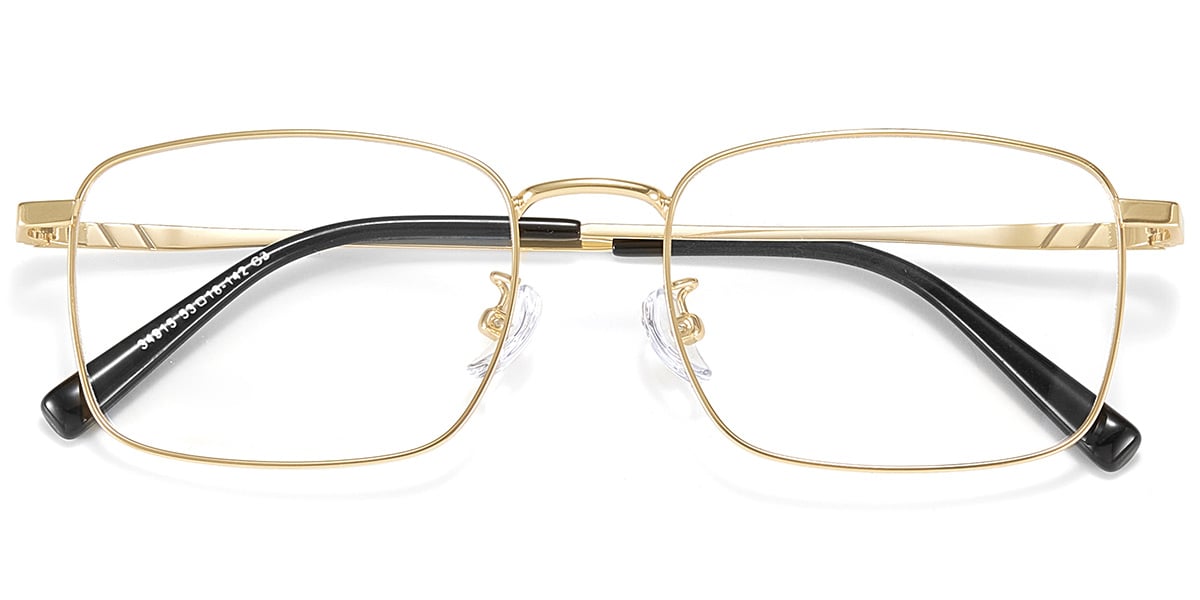 Acetate Rectangle Frame gold
