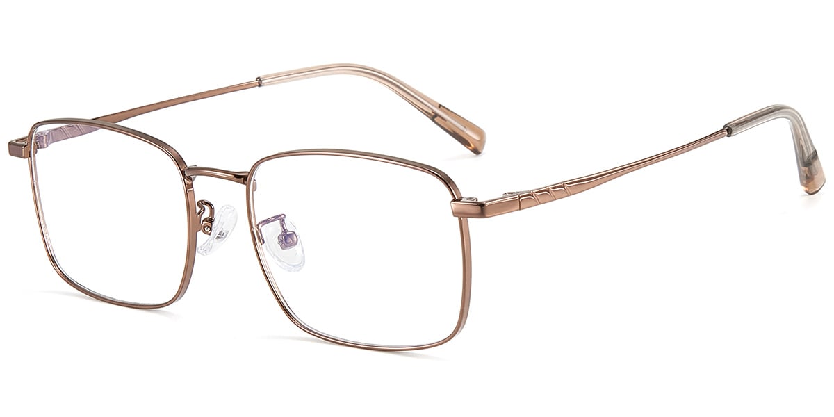 Acetate Rectangle Frame brown