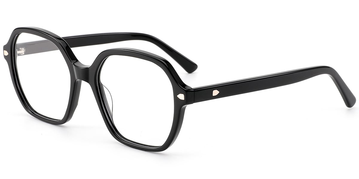 Acetate Square Frame black
