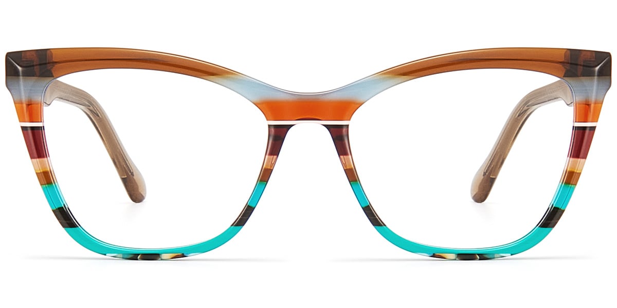 Acetate Square Frame F9437